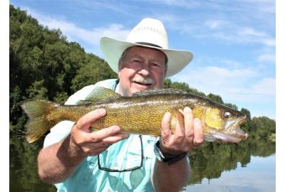 Alberta walleye take up to five years to achieve a catchable size