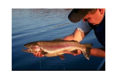 man holding fish