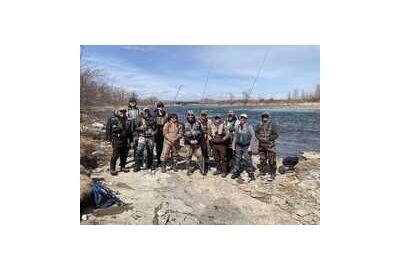 12 anglers at this week's event