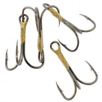 Veniard Hooks Waddington Treble Hooks (Pack Of 100) Size 12 Fly Fishing  Hooks