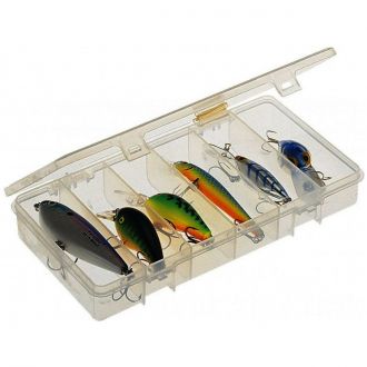 4 Pk Tackle Box, Fishing Lures Storage Organizer - Clear Visible Plastic  Fishing Tackle Accessory Box - Fishing Lure Bait Hooks Storage Case Box - 5