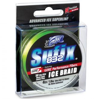 Sufix 832 Ice Braid 10LB/50Y / Neon Lime