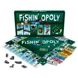Outset Media Fishin'opoly Board Game, The Fishin' Hole