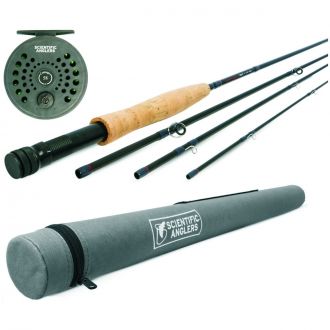Scientific Anglers Fly Fishing Outfits Fly Rod - 4 Piece Trout 5/6