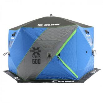 Clam X600 Thermal Hub Shelter, The Fishin' Hole