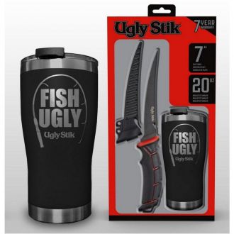 Ugly Stik Knife/Tumbler Set, The Fishin' Hole