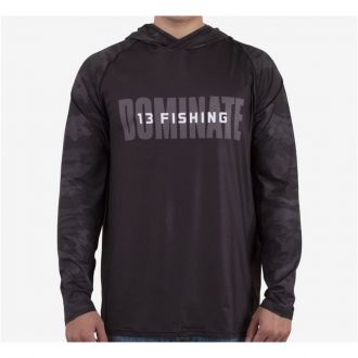13 Fishing Noire Hoodie, Size Large from The Fishin' Hole