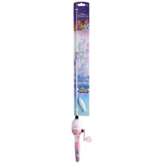 Disney Princess Kids Fishing Pole Rod Reel Spincast Combo Shakespeare 