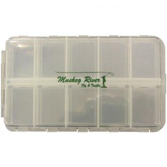 muskeg river 20 compartment fly box NEW 1238 base_image