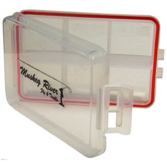 muskeg river 6 compartment fly box NEW 1240 base_image