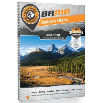 backroad map southern alberta 5th edition by Backroad Map BAC-SOUAB base