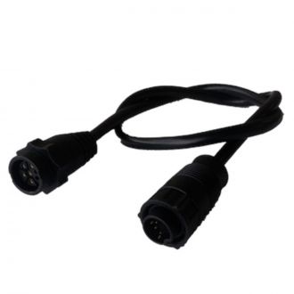 lowrance 7 pin to 9 pin transducer adaptor cable LOW 13313 001 base_image