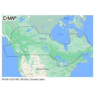 lowrance c map reveal canada lakes by Lowrance LOW-M-NA-Y216-MS base
