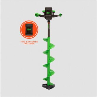60cc Quick-Stop Fishing Ice Driller Hole Borer Auger Digger