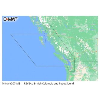 lowrance c map reveal british columbia and puget sound by Lowrance LOW-M-NA-Y207-MS base