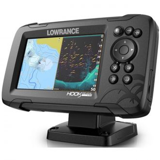 lowrance hook reveal 5 splitshot with chirp and downscan by Lowrance LOW-15500-001 base