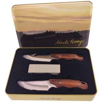 uncle henry two knife tin set by Uncle Henry RED-6035-1371 base