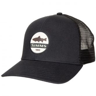 simms trout patch trucker hat by Simms SIM-13449-001 base
