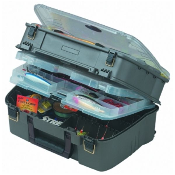 Plano Molding Co Guide Series Over/Under Tackle Box, The Fishin' Hole
