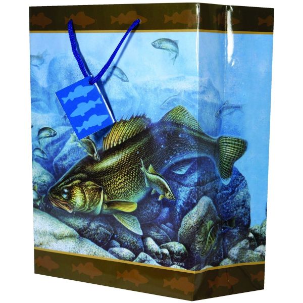 Rivers Edge Gift Bag Walleye, The Fishin' Hole