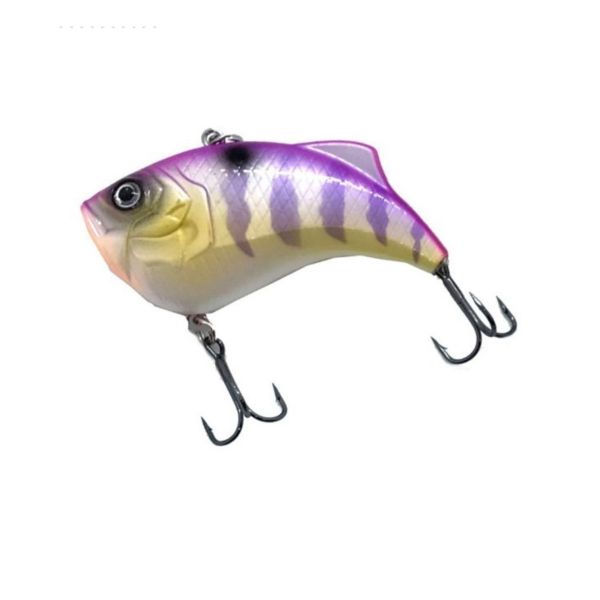 Pelican Lures Racerback Crankbait Plug in Pink Tiger Glow, Size 2.75 from The Fishin' Hole