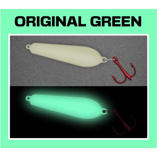 Big Nasty Tackle Super Glow Casting Spoons, The Fishin' Hole