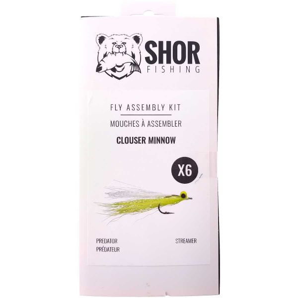 Shor Fly Assembly Kit Clouser Minnow
