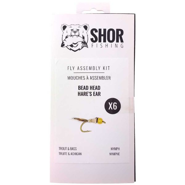 Shor Bead Head Hare's Ear Kit, The Fishin' Hole