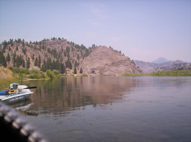 The Missouri River near Craig, Montana is like one big spring creek