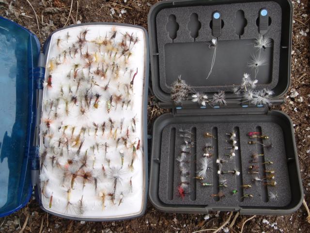 Don't forget your dry fly box early in the season