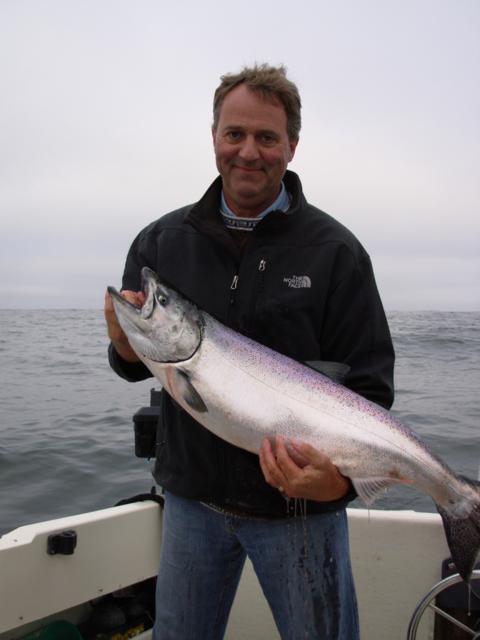 The beauty of the west coast and fine table fare are the big attractants for B.C. salmon anglers.