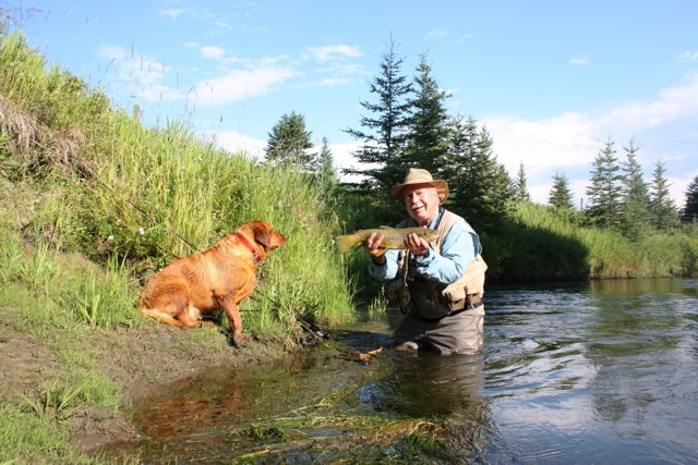 This fine South Raven River brown fell to a hopper pattern.