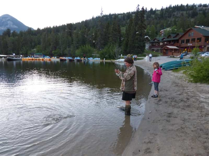 The bead head prince nymph under a small bobber was all that was needed to catch Pyramid Lake’s shallow water rainbows.