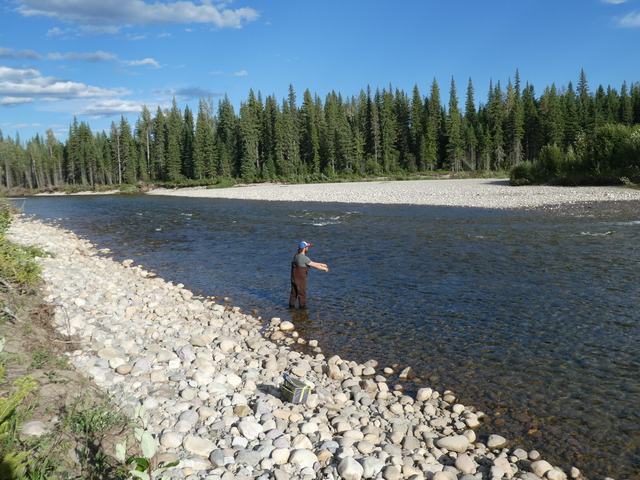 Probing with a streamer fly is a great way to find bigger bites