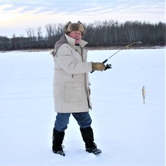 Yellow perch are great ice-angling target species